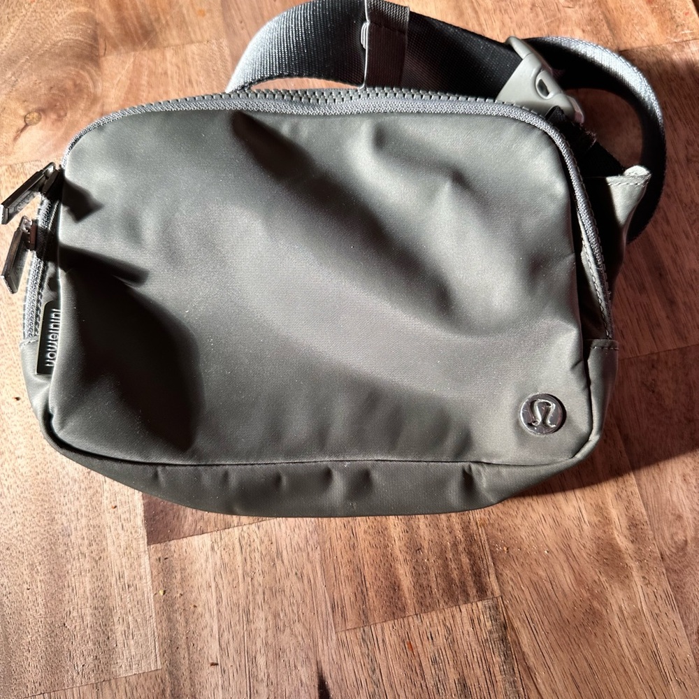 Lululemon Athletica 2L Sage Green Crossbody Bag